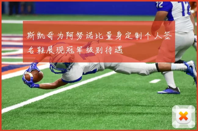 斯凯奇为阿努诺比量身定制个人签名鞋展现冠军级别待遇